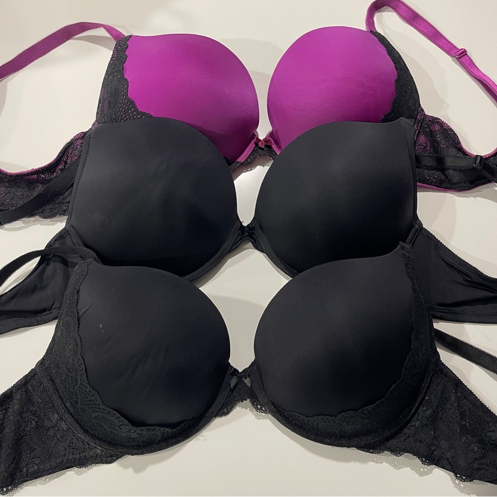 Torrid 42D padded push up bras bundle